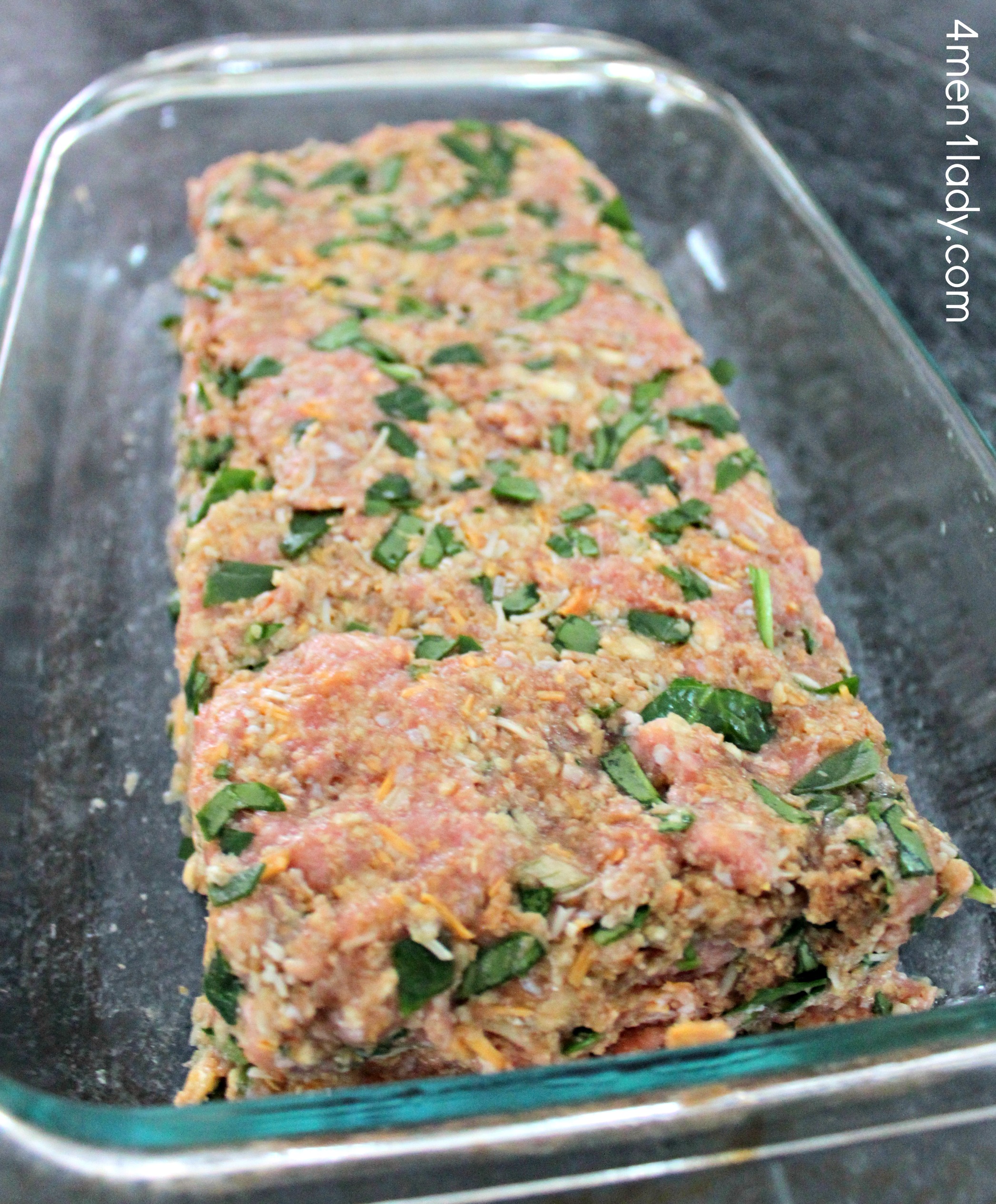 Healthy Turkey Meatloaf {with Spinach & Herbs} - Family Table Treasures