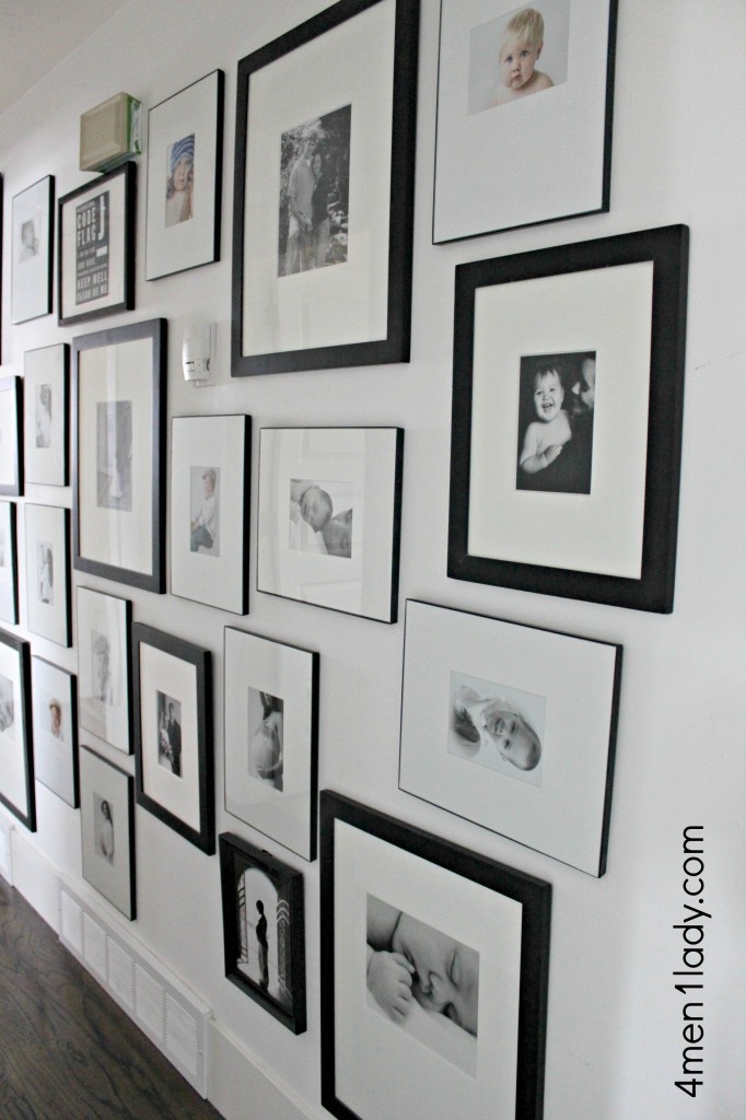 Makings of a gallery wall